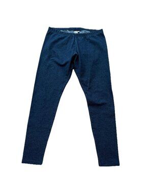 J Jill Ankle Leggings Womens Small Blue Pull On Stretch Denim Pants Comfort